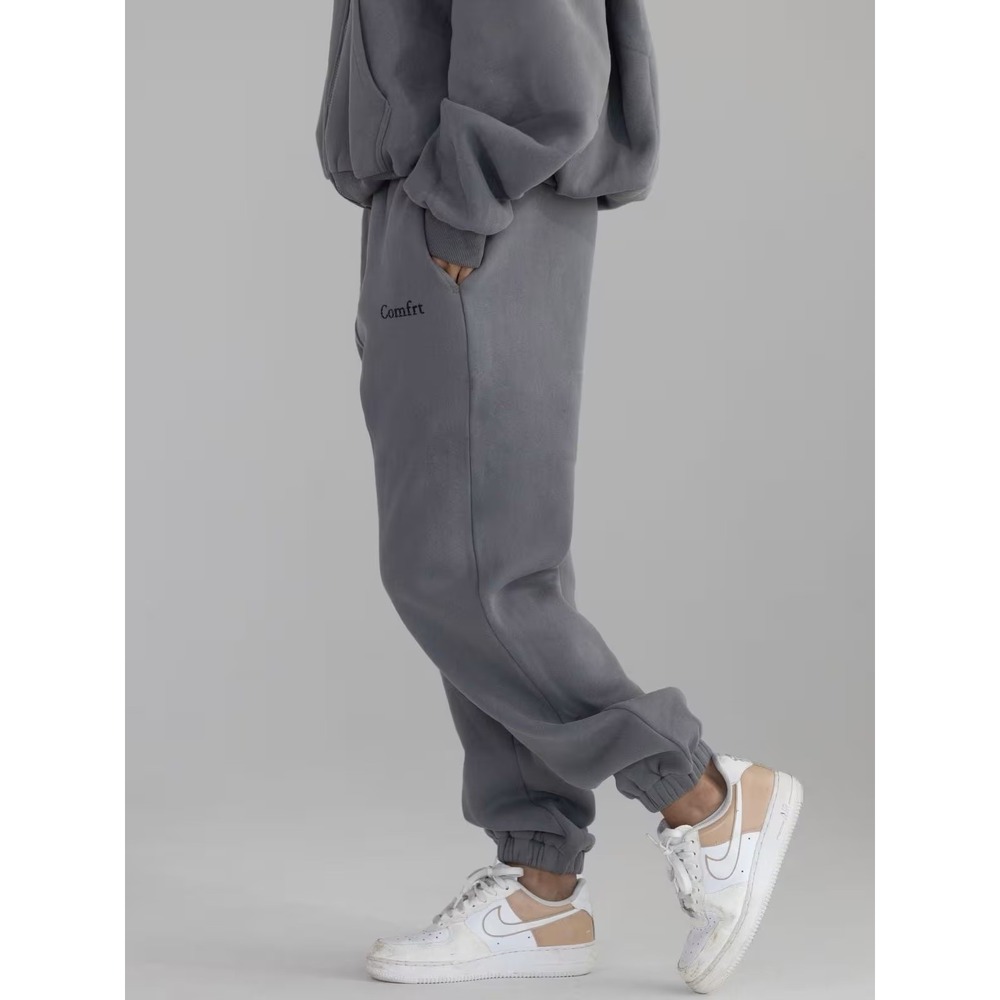 Comfrt Cloud Sweatpants Medium Wolf Grey Heavyweight Fleece Oversized Jogger NWT